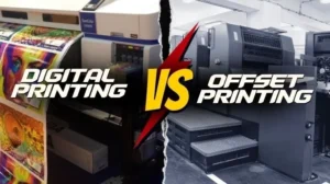 Digital printing vs offset printing