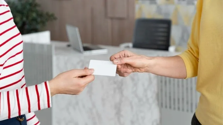 Business Card Etiquette