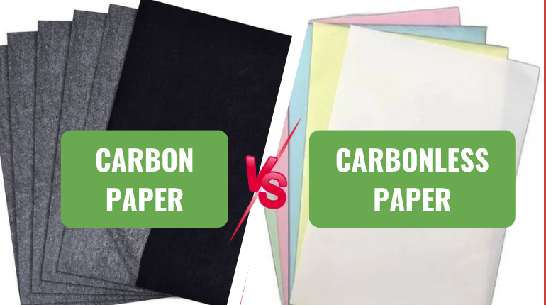 carbon paper vs carbonless paper