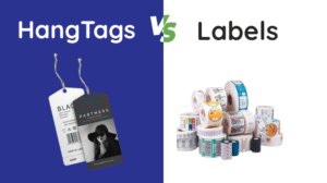 difference between hang tags and labels