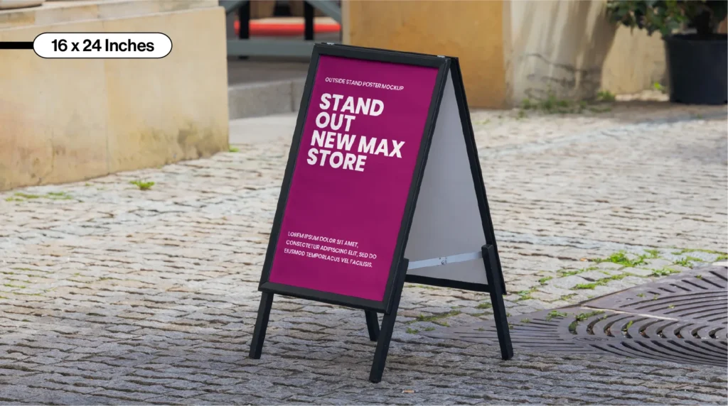 16 x 24 A-Frame Signs