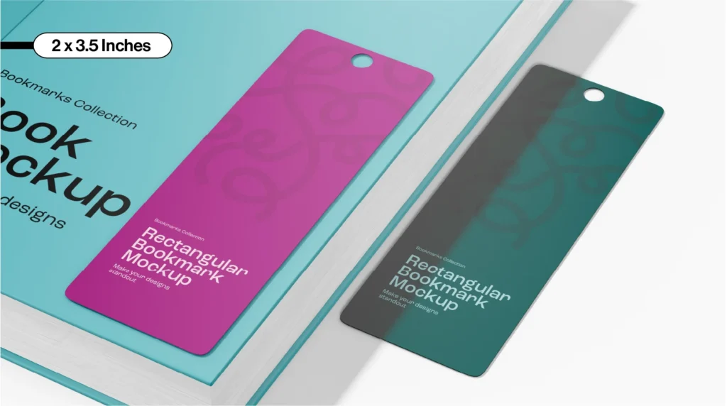2 x 3.5 bookmark