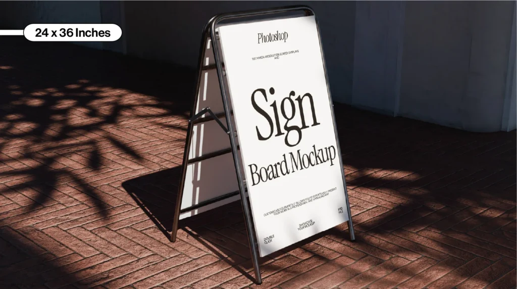 24 x 36 A-Frame Signs