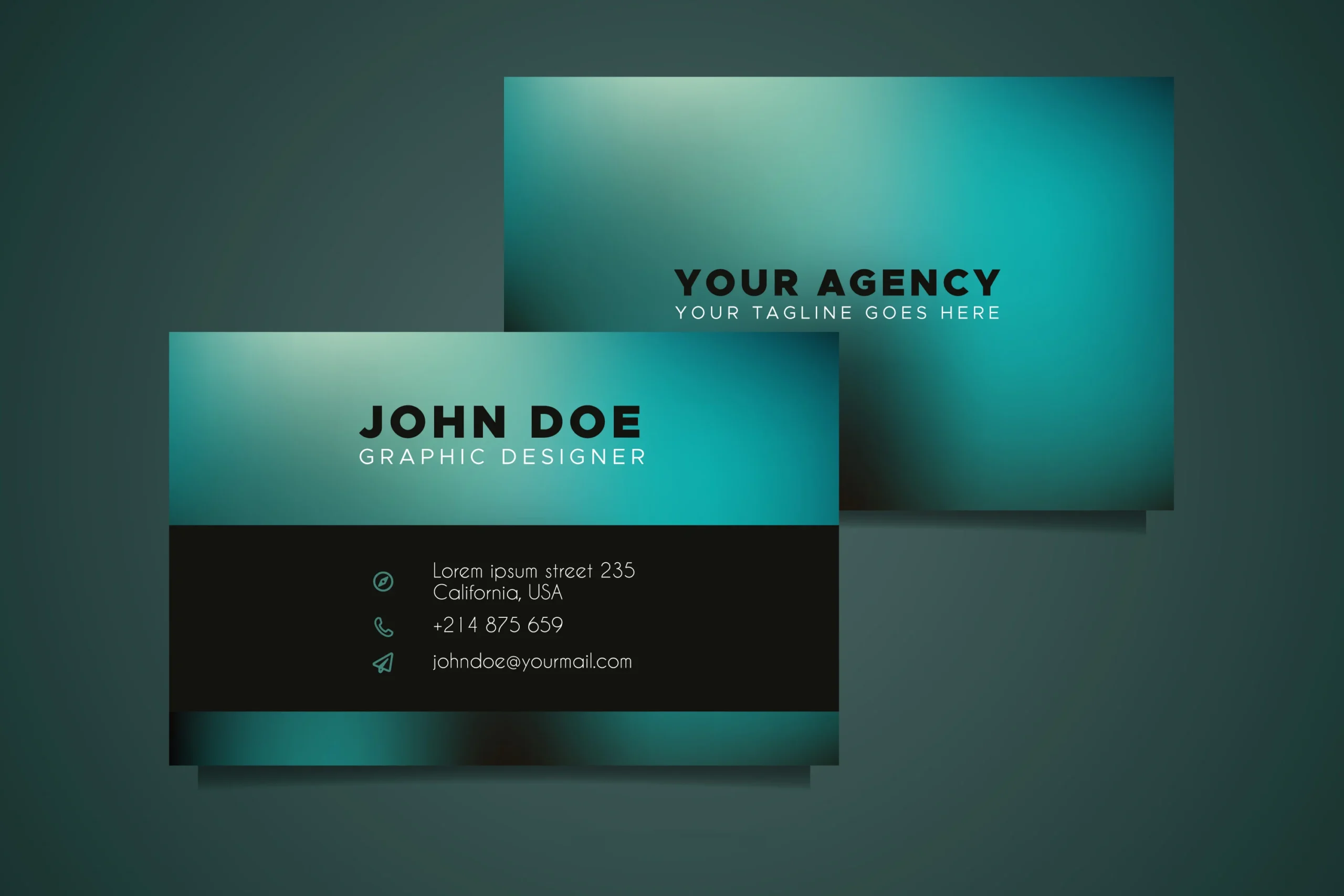 Custom Business Cards — Glossy