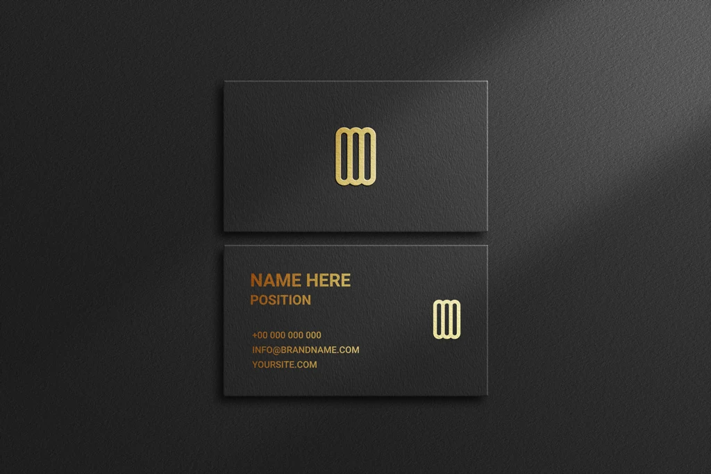 Textured Business Card