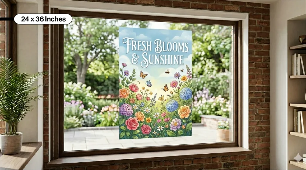 24 x 36 window clings